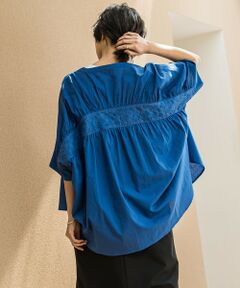 MAYSON GREY / メイソングレイ シャツ・ブラウス | キャンブリックバックギャザー刺繍ブラウス≪手洗い可能≫