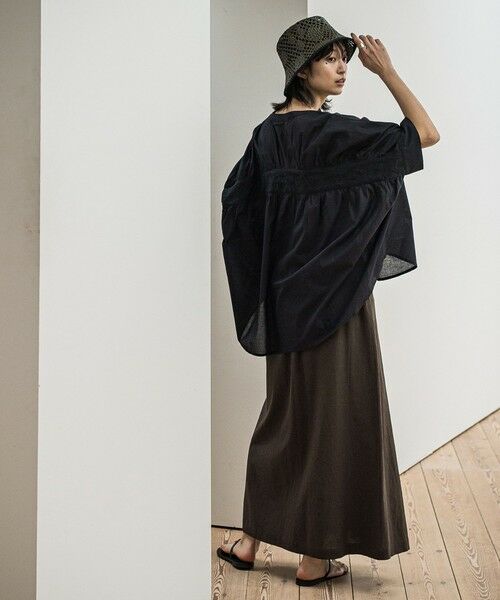 MAYSON GREY / メイソングレイ シャツ・ブラウス | キャンブリックバックギャザー刺繍ブラウス≪手洗い可能≫ | 詳細12