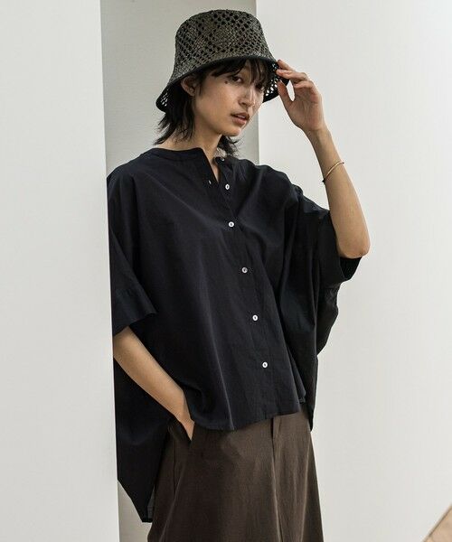 MAYSON GREY / メイソングレイ シャツ・ブラウス | キャンブリックバックギャザー刺繍ブラウス≪手洗い可能≫ | 詳細9