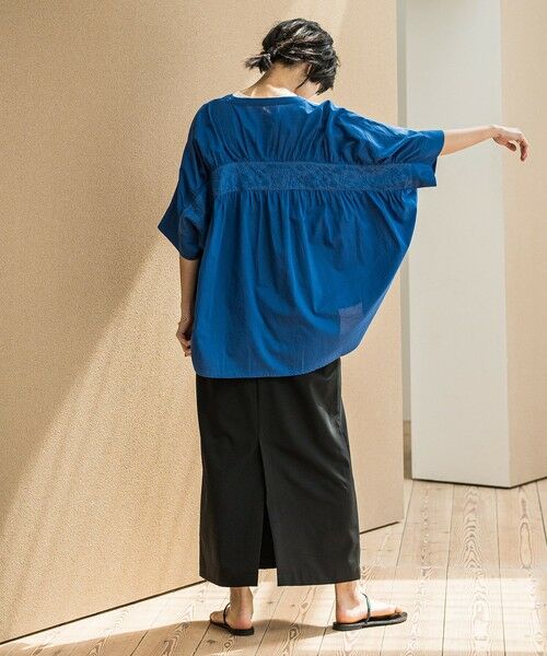 MAYSON GREY / メイソングレイ シャツ・ブラウス | キャンブリックバックギャザー刺繍ブラウス≪手洗い可能≫ | 詳細20