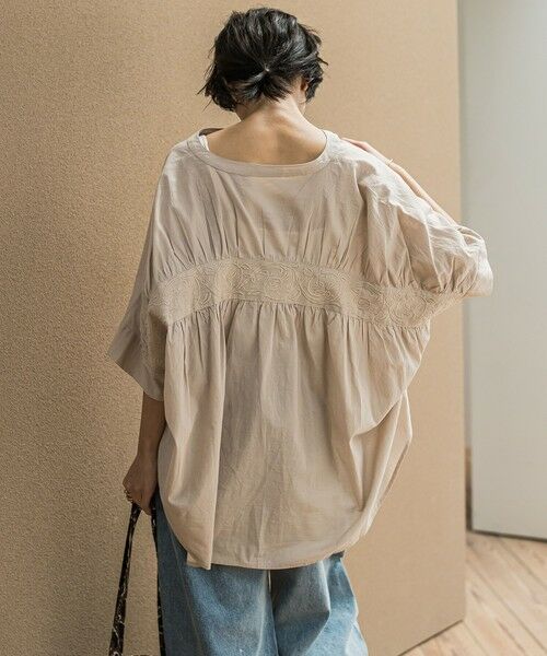 MAYSON GREY / メイソングレイ シャツ・ブラウス | キャンブリックバックギャザー刺繍ブラウス≪手洗い可能≫ | 詳細26
