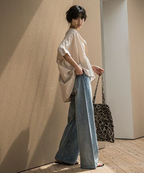 MAYSON GREY / メイソングレイ シャツ・ブラウス | キャンブリックバックギャザー刺繍ブラウス≪手洗い可能≫ | 詳細29