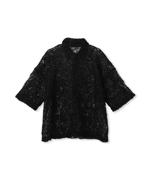 MAYSON GREY / メイソングレイ シャツ・ブラウス | 【WEB限定】コード刺繍レースワイドシャツ≪手洗い可能≫ | 詳細17