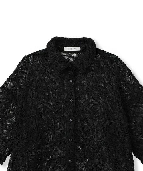 MAYSON GREY / メイソングレイ シャツ・ブラウス | 【WEB限定】コード刺繍レースワイドシャツ≪手洗い可能≫ | 詳細18