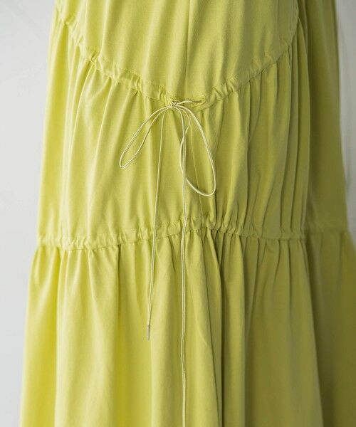 MAYSON GREY / メイソングレイ ロング・マキシ丈ワンピース | ドロストノースリーブカットワンピース≪手洗い可能≫ | 詳細9