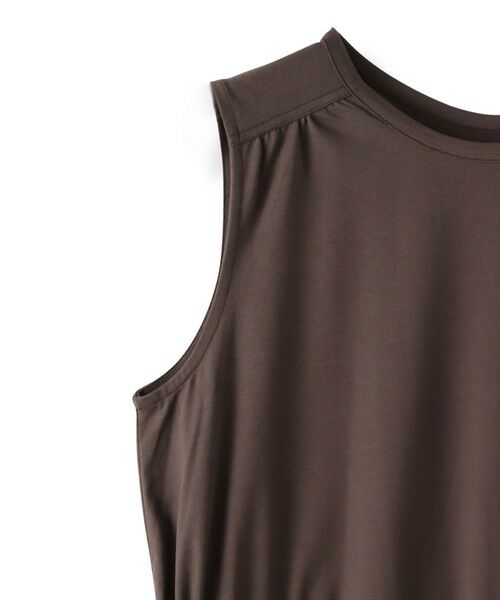 MAYSON GREY / メイソングレイ ロング・マキシ丈ワンピース | ドロストノースリーブカットワンピース≪手洗い可能≫ | 詳細17