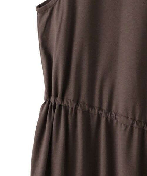 MAYSON GREY / メイソングレイ ロング・マキシ丈ワンピース | ドロストノースリーブカットワンピース≪手洗い可能≫ | 詳細18