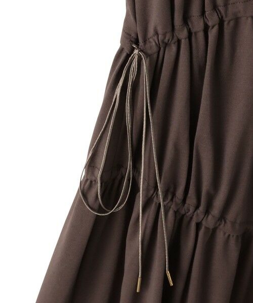 MAYSON GREY / メイソングレイ ロング・マキシ丈ワンピース | ドロストノースリーブカットワンピース≪手洗い可能≫ | 詳細22