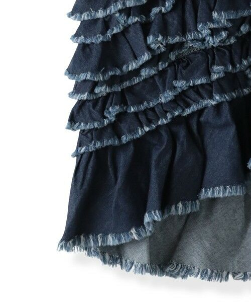 MAYSON GREY / メイソングレイ ダウンジャケット・ベスト | レイヤードフリルデニムベスト≪洗濯機で洗える≫ | 詳細19