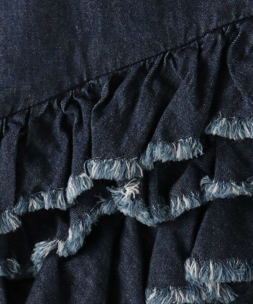 MAYSON GREY / メイソングレイ ダウンジャケット・ベスト | レイヤードフリルデニムベスト≪洗濯機で洗える≫ | 詳細20
