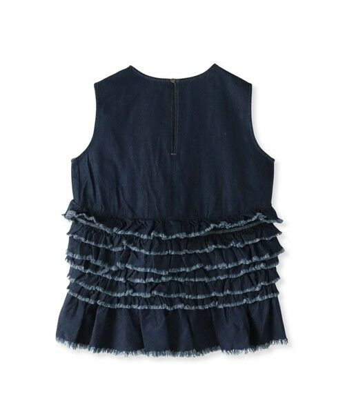 MAYSON GREY / メイソングレイ ダウンジャケット・ベスト | レイヤードフリルデニムベスト≪洗濯機で洗える≫ | 詳細21
