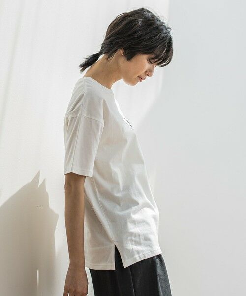 MAYSON GREY / メイソングレイ カットソー | スパンコールハート刺繍Tシャツ≪洗濯機で洗える≫ | 詳細3