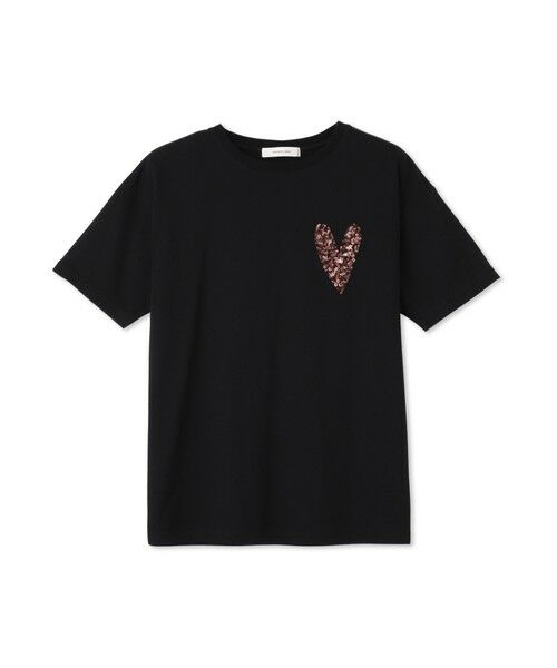 MAYSON GREY / メイソングレイ カットソー | スパンコールハート刺繍Tシャツ≪洗濯機で洗える≫ | 詳細17