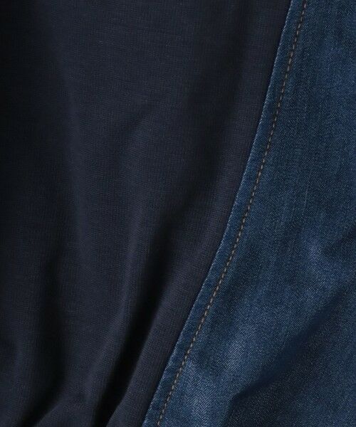 MAYSON GREY / メイソングレイ カットソー | デニムドッキングドロストドルマンプルオーバー≪洗濯機で洗える≫ | 詳細24