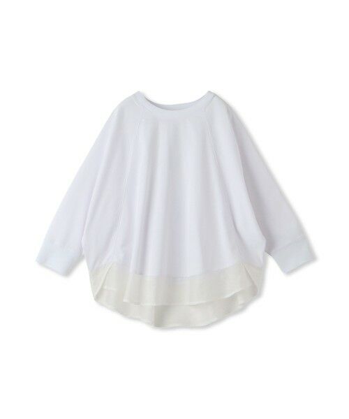 MAYSON GREY / メイソングレイ カットソー | 7分袖ドライコットン混裾ドッキングドルマンプルオーバー≪洗濯機で洗える≫ | 詳細7