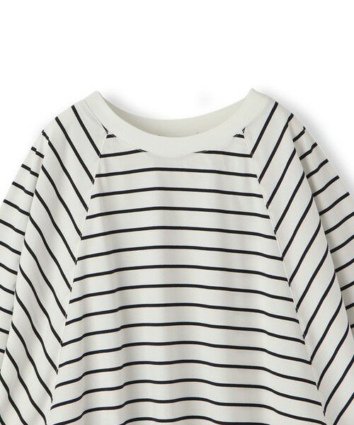 MAYSON GREY / メイソングレイ カットソー | 7分袖ドライコットン混裾ドッキングドルマンプルオーバー≪洗濯機で洗える≫ | 詳細24