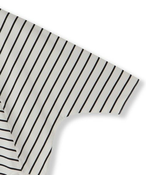 MAYSON GREY / メイソングレイ カットソー | 7分袖ドライコットン混裾ドッキングドルマンプルオーバー≪洗濯機で洗える≫ | 詳細25