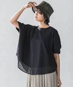 セール】 【WEB限定】刺繍レーススリーブプルオーバー≪洗濯機で