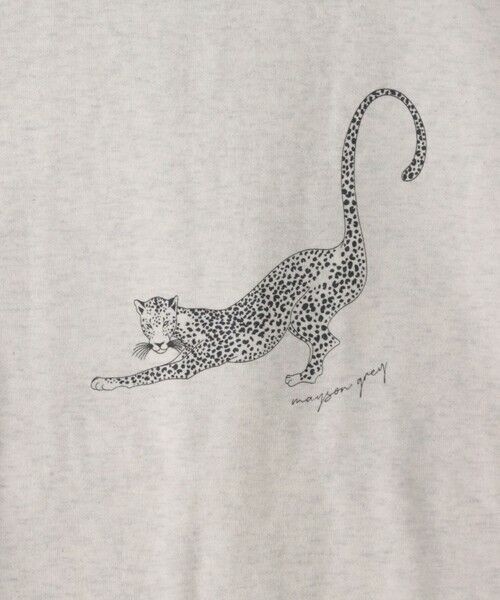 MAYSON GREY / メイソングレイ カットソー | レオパードプリントノースリーブプルオーバー≪洗濯機で洗える≫ | 詳細15