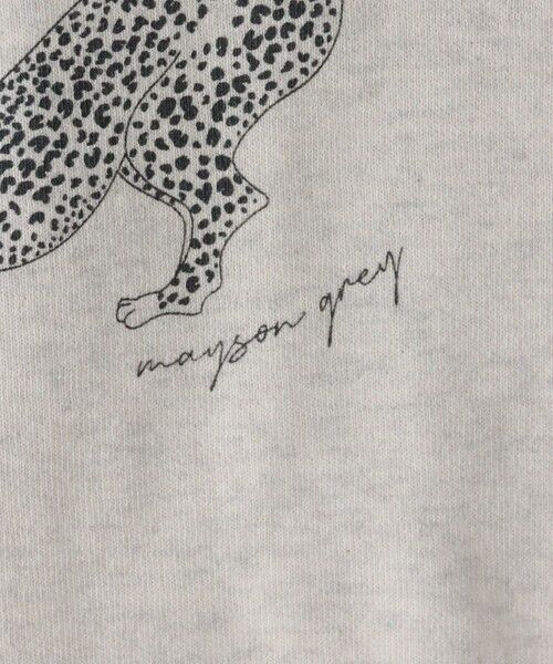 MAYSON GREY / メイソングレイ カットソー | レオパードプリントノースリーブプルオーバー≪洗濯機で洗える≫ | 詳細16