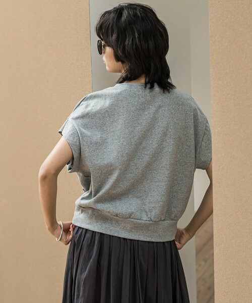 MAYSON GREY / メイソングレイ カットソー | フラワーモチーフフレンチスリーブプルオーバー≪手洗い可能≫ | 詳細18