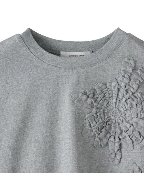 MAYSON GREY / メイソングレイ カットソー | フラワーモチーフフレンチスリーブプルオーバー≪手洗い可能≫ | 詳細27