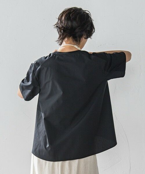 【WEB限定】異素材Aラインプルオーバー≪洗濯機で洗える≫ ラメ×裏毛Aラインプルオーバー【洗濯機OK】（カットソー） | THE