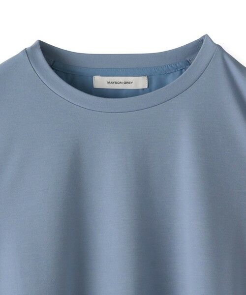 MAYSON GREY / メイソングレイ カットソー | 異素材コンビネーション半袖プルオーバー≪洗濯機で洗える≫ | 詳細24