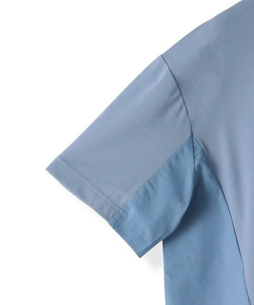 MAYSON GREY / メイソングレイ カットソー | 異素材コンビネーション半袖プルオーバー≪洗濯機で洗える≫ | 詳細26