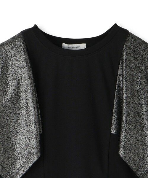 MAYSON GREY / メイソングレイ カットソー | ラメスカーフスリーブプルオーバー≪手洗い可能≫ | 詳細16