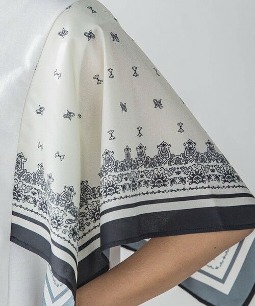 MAYSON GREY / メイソングレイ カットソー | スカーフスリーブプルオーバー≪洗濯機で洗える≫ | 詳細9