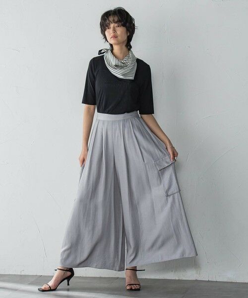 MAYSON GREY / メイソングレイ カットソー | マクロチュール5分袖プルオーバー≪手洗い可能≫ | 詳細11