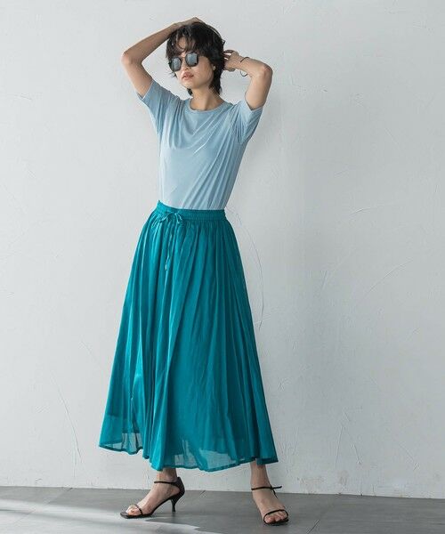 MAYSON GREY / メイソングレイ カットソー | マクロチュール5分袖プルオーバー≪手洗い可能≫ | 詳細23