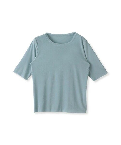 MAYSON GREY / メイソングレイ カットソー | マクロチュール5分袖プルオーバー≪手洗い可能≫ | 詳細24