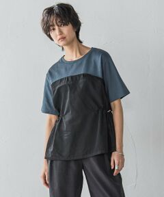 MAYSON GREY / メイソングレイ カットソー | 【WEB限定】サイドドロストドッキングプルオーバー≪洗濯機で洗える≫