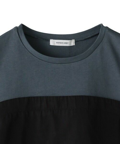 MAYSON GREY / メイソングレイ カットソー | 【WEB限定】サイドドロストドッキングプルオーバー≪洗濯機で洗える≫ | 詳細20