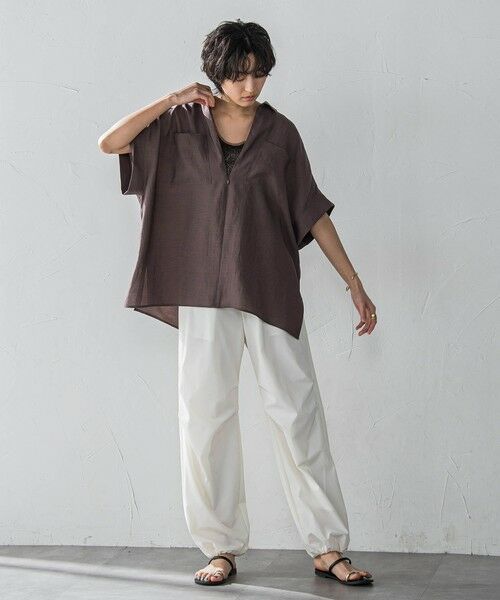 MAYSON GREY / メイソングレイ その他パンツ | 撥水サイドラインパラシュートパンツ≪手洗い可能≫ | 詳細5