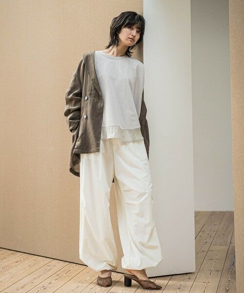 MAYSON GREY / メイソングレイ その他パンツ | 撥水サイドラインパラシュートパンツ≪手洗い可能≫ | 詳細6