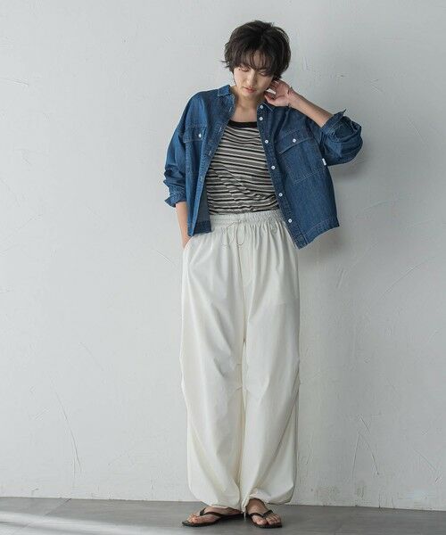 MAYSON GREY / メイソングレイ その他パンツ | 撥水サイドラインパラシュートパンツ≪手洗い可能≫ | 詳細19