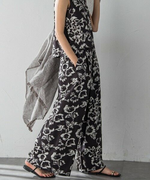 MAYSON GREY / メイソングレイ その他パンツ | フラワープリントリラックスタックワイドパンツ | 詳細16