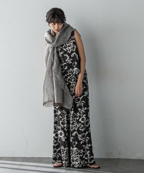 MAYSON GREY / メイソングレイ その他パンツ | フラワープリントリラックスタックワイドパンツ | 詳細19