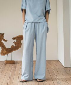 MAYSON GREY / メイソングレイ その他パンツ | 【新色追加】イージーワイドパンツ≪手洗い可能 / セットアップ対応≫