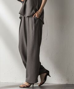 MAYSON GREY / メイソングレイ その他パンツ | 【新色追加】イージーワイドパンツ≪手洗い可能 / セットアップ対応≫