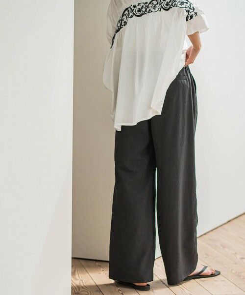 MAYSON GREY / メイソングレイ その他パンツ | 【新色追加】イージーワイドパンツ≪手洗い可能 / セットアップ対応≫ | 詳細3