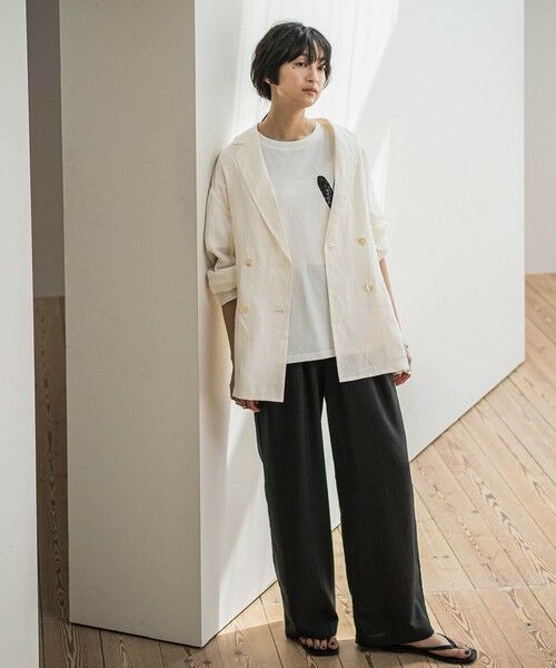 MAYSON GREY / メイソングレイ その他パンツ | 【新色追加】イージーワイドパンツ≪手洗い可能 / セットアップ対応≫ | 詳細8