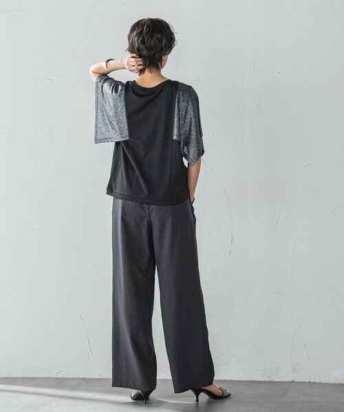 MAYSON GREY / メイソングレイ その他パンツ | 【新色追加】イージーワイドパンツ≪手洗い可能 / セットアップ対応≫ | 詳細12