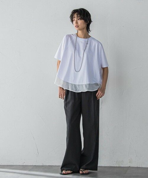 MAYSON GREY / メイソングレイ その他パンツ | 【新色追加】イージーワイドパンツ≪手洗い可能 / セットアップ対応≫ | 詳細14