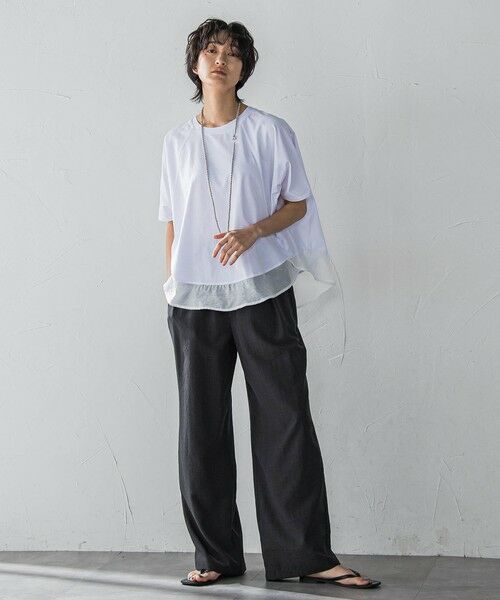 MAYSON GREY / メイソングレイ その他パンツ | 【新色追加】イージーワイドパンツ≪手洗い可能 / セットアップ対応≫ | 詳細15