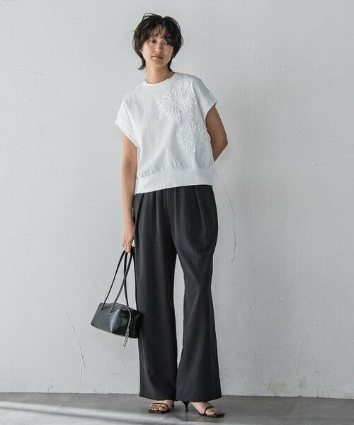 MAYSON GREY / メイソングレイ その他パンツ | 【新色追加】イージーワイドパンツ≪手洗い可能 / セットアップ対応≫ | 詳細16