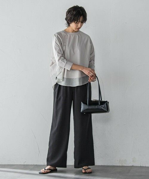 MAYSON GREY / メイソングレイ その他パンツ | 【新色追加】イージーワイドパンツ≪手洗い可能 / セットアップ対応≫ | 詳細19